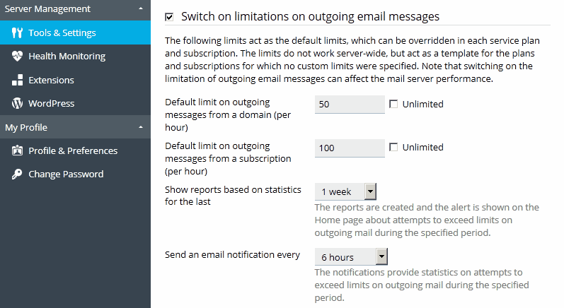 Switch_limitations