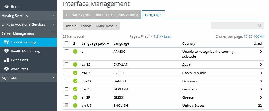 Languages