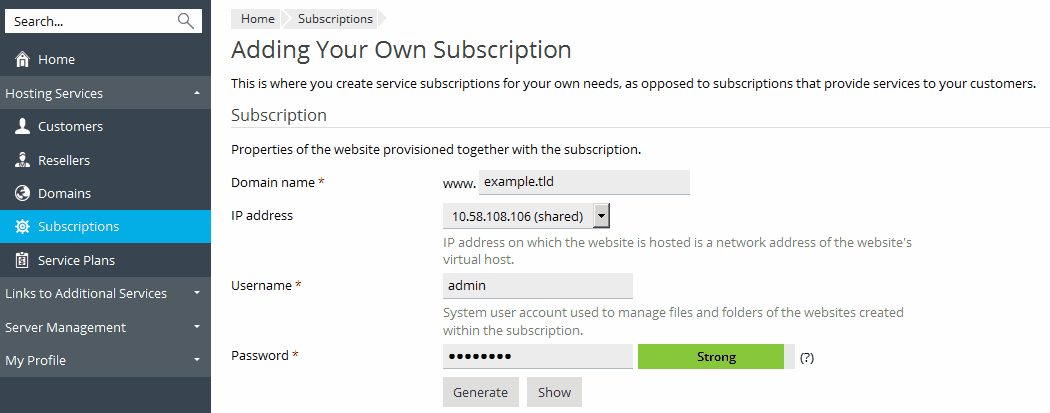 Subscription_Own